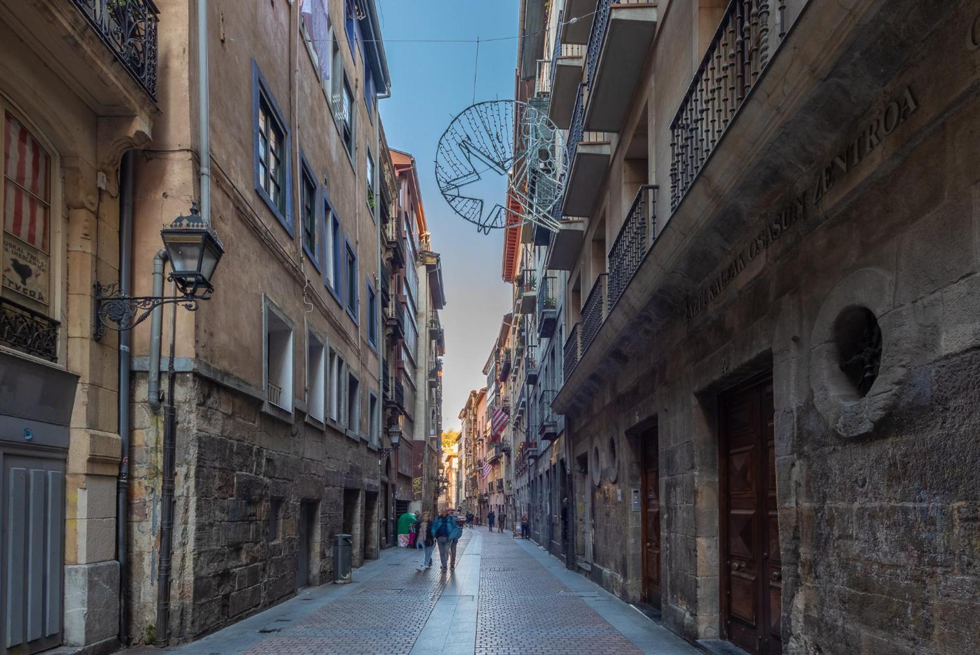 Apartamento Centrico Casco Viejo Bilbao Eksteriør bilde