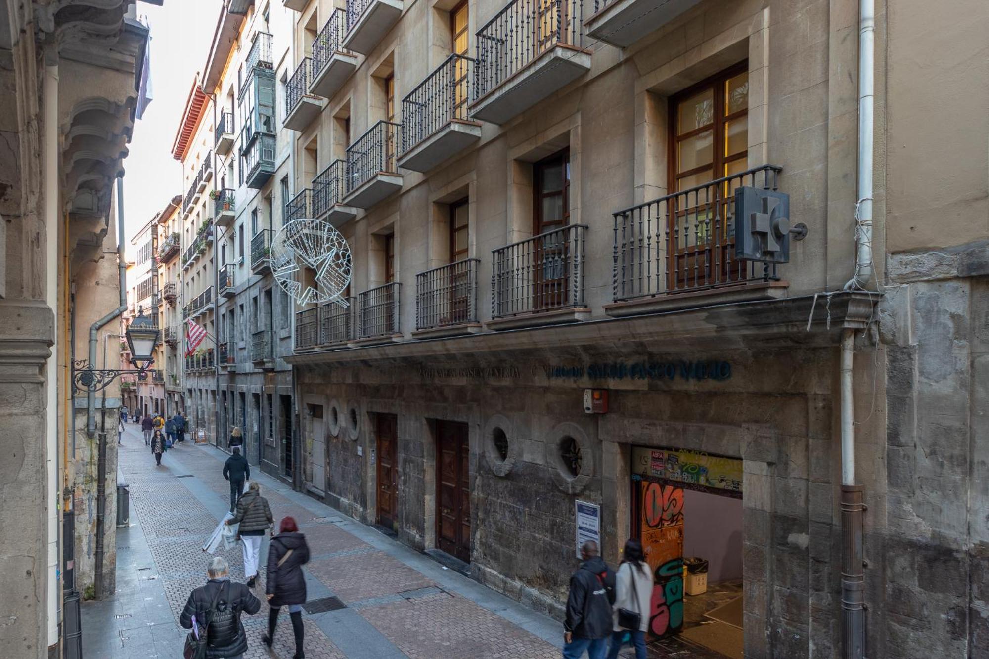 Apartamento Centrico Casco Viejo Bilbao Eksteriør bilde
